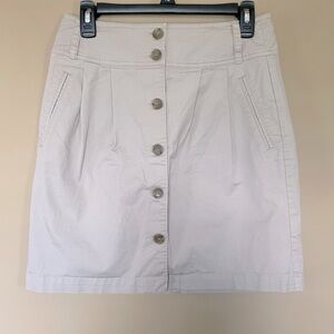 Banana Republic Factory Khaki Skirt Size 4 EUC